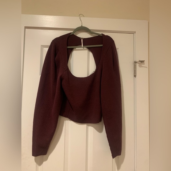 Free people Saffron open back sweater - Picture 5 of 6